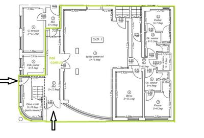 Spatiu comercial, 123mp, zona Lipovei - 5