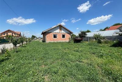 RECO Casa la rosu, la iesire din Les, langa padure