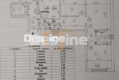 Apartament cu 4 camere decomandat în Alexandru cel Bun - 2