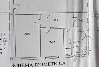 Apartament cu 2 camere decomandat în Central - 13