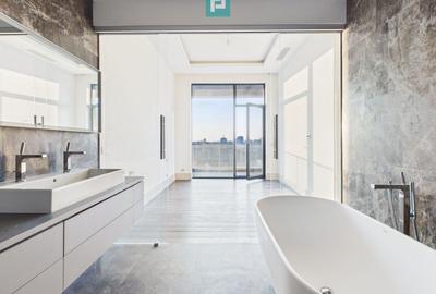 Penthouse cu 4 camere decomandat în Barbu Văcărescu - 2