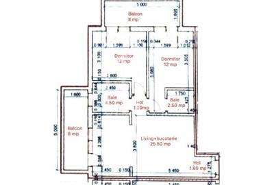 Apartament cu 3 camere în Țiglari - 8
