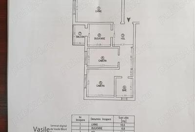 Apartament cu 3 camere de vanzare Ia?i - 7