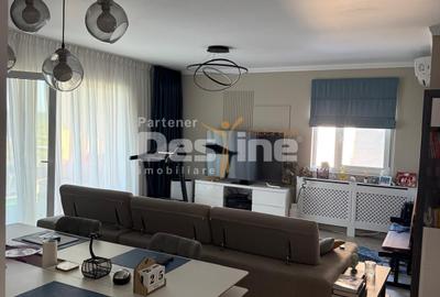 Apartament cu 3 camere semidecomandat, mobilat în Băneasa - 2