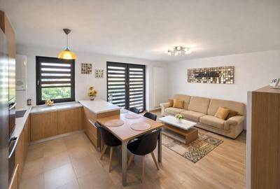 Apartament cu 2 camere decomandat, mobilat în Tractorul - 4