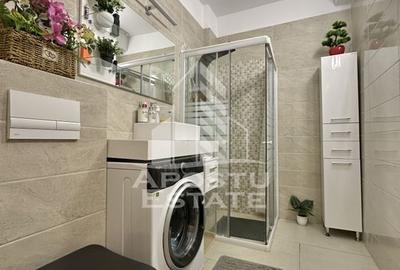 Apartament cu o camera mobilat si utilat la parter in Giroc la asfalt. - 12