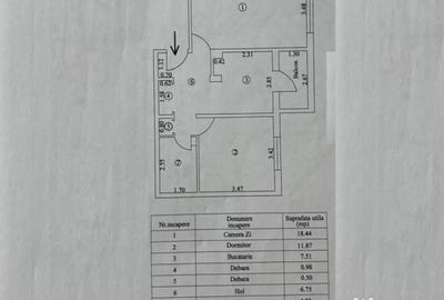 Apartament cu 2 camere decomandat, mobilat în Barieră - 2