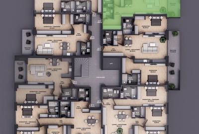 Apartament cu 3 camere decomandat în Pipera - 2