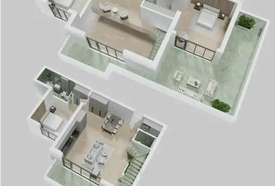 Apartament cu 4 camere decomandat, mobilat în Central - 20