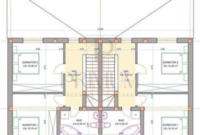 Duplex cu 4 camere cu Canalizare în Moșnița Veche - 2