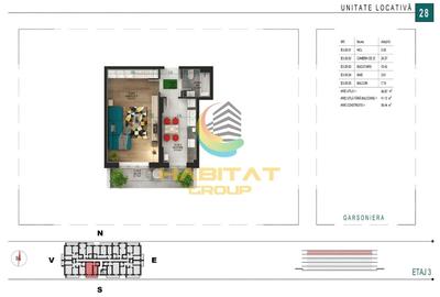 Garsonieră decomandată în Theodor Pallady - 2