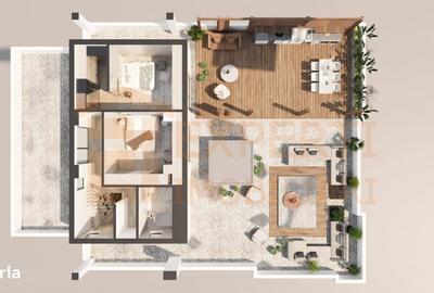 Apartament cu 4 camere în Tomis Nord - 12