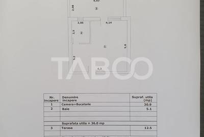 Studio de vanzare 36mp utili + terasa 12 mp la pret de DEZVOLTATOR - 2