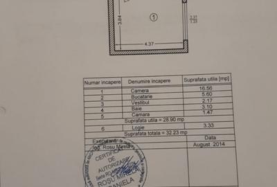 Garsonieră decomandată în Iancului - 1