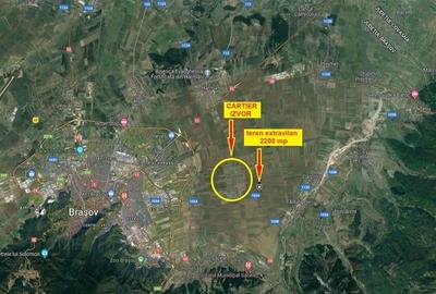 Teren agricol extravilan de 2200 mp, în Tărlungeni - 5