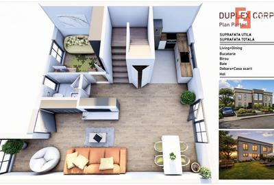 Duplex cu 4 camere cu Canalizare în Giarmata - 10