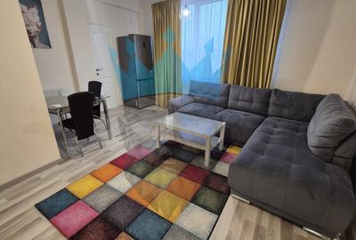 Apartament cu 3 camere semidecomandat, mobilat în Apusului