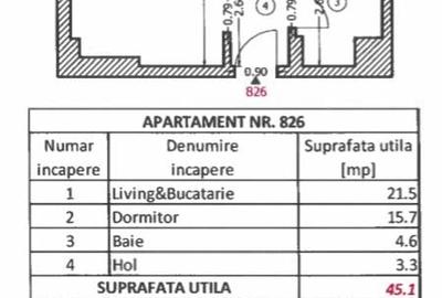 Ap 2 camere, decomandat,bloc nou, centrală proprie,loc de parcare - 9