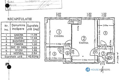 Apartament cu 2 camere, mobilat în Barbu Văcărescu - 14