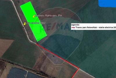 Teren agricol extravilan de 52500 mp, în Ariceștii Rahtivani