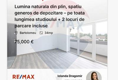 Oaza Urbana: Studio Luminos cu Depozitare Inteligenta si 2 Parcari - 12