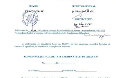 Teren de 1064 mp, în Corbu