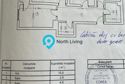 Apartament cu 3 camere în Central - 2