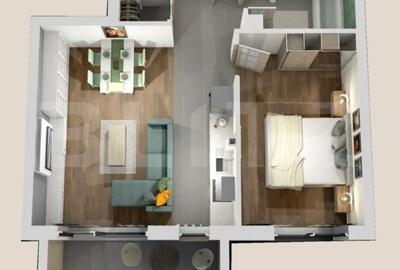 Apartament cu 2 camere în Central