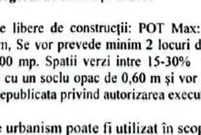 Teren de 459 mp, în Ilfoveni - 6