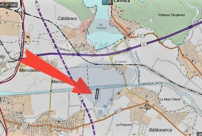 Teren intravilan - 27.400 mp in Cernica - 3