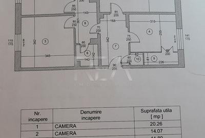 Apartament cu 3 camere decomandat, mobilat în Sebastian - 13