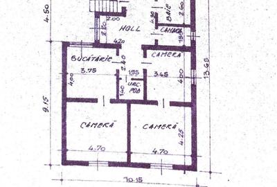 Casă cu 3 camere în Exterior Vest - 4