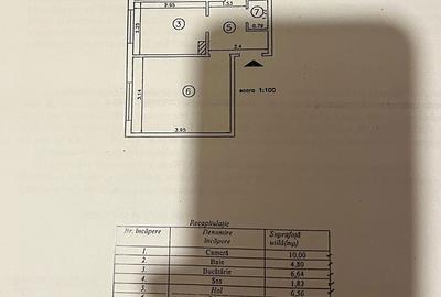 Apartament cu 2 camere decomandat în Podul de Fier - 2