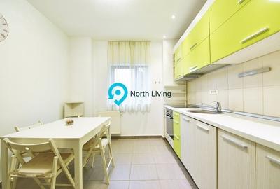 Apartament cu 3 camere semidecomandat, mobilat în Băneasa - 7