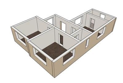 Inchiriez imobil pentru firma birouri showroom strada Garii - 3