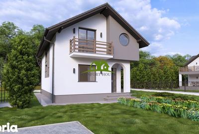 Casă cu 5 camere cu Teren 503 Mp în Mihăești - 1
