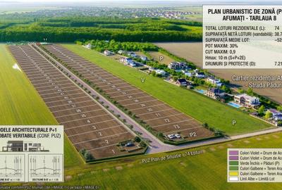 Teren Construcții intravilan de 46200 mp, în Afumați - 1