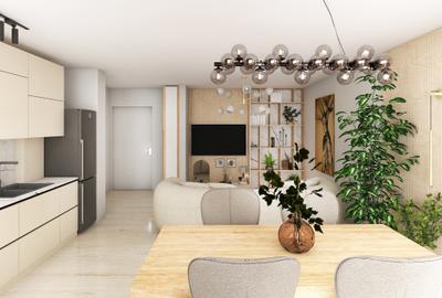 Apartament 2 camere 49,5 mp + balcon - finisat la cheie - parcare proprie - 4