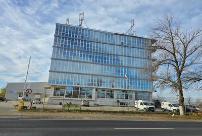 Intrarea in Popesti Leordeni, sos Oltenitei intersectie Autostrada A0 - 2