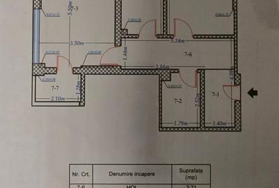 Apartament cu 2 camere decomandat în Progresul - 5