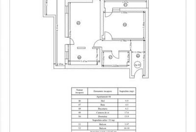 Apartament cu 2 camere decomandat în Roșu - 2