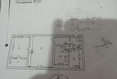 Apartament cu 2 camere semidecomandat în Central - 1