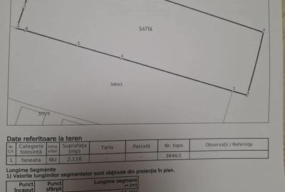 Teren de 2118 mp, în Exterior Vest - 1