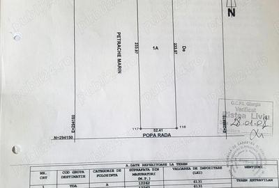 Teren de 250000 mp, în Comana