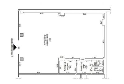 Spatiu Comercial, 80 mp, Zona UMT - 2