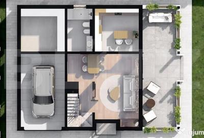 Casă cu 5 camere cu Teren 500 Mp în Central - 5