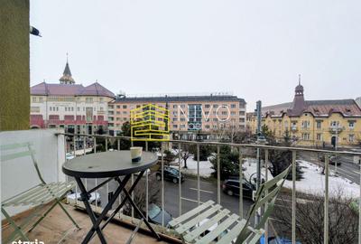 Apartament cu 2 camere nedecomandat, mobilat în Ultracentral