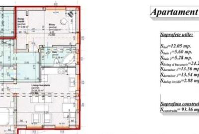 Apartament cu 3 camere decomandat în Central - 7