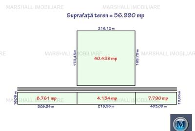 Teren intravilan de vanzare, zona Exterior Sud, 57000 mp #16562 - 3