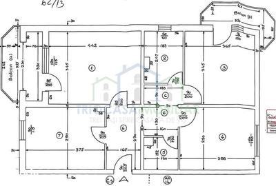 Apartament cu 3 camere în Central